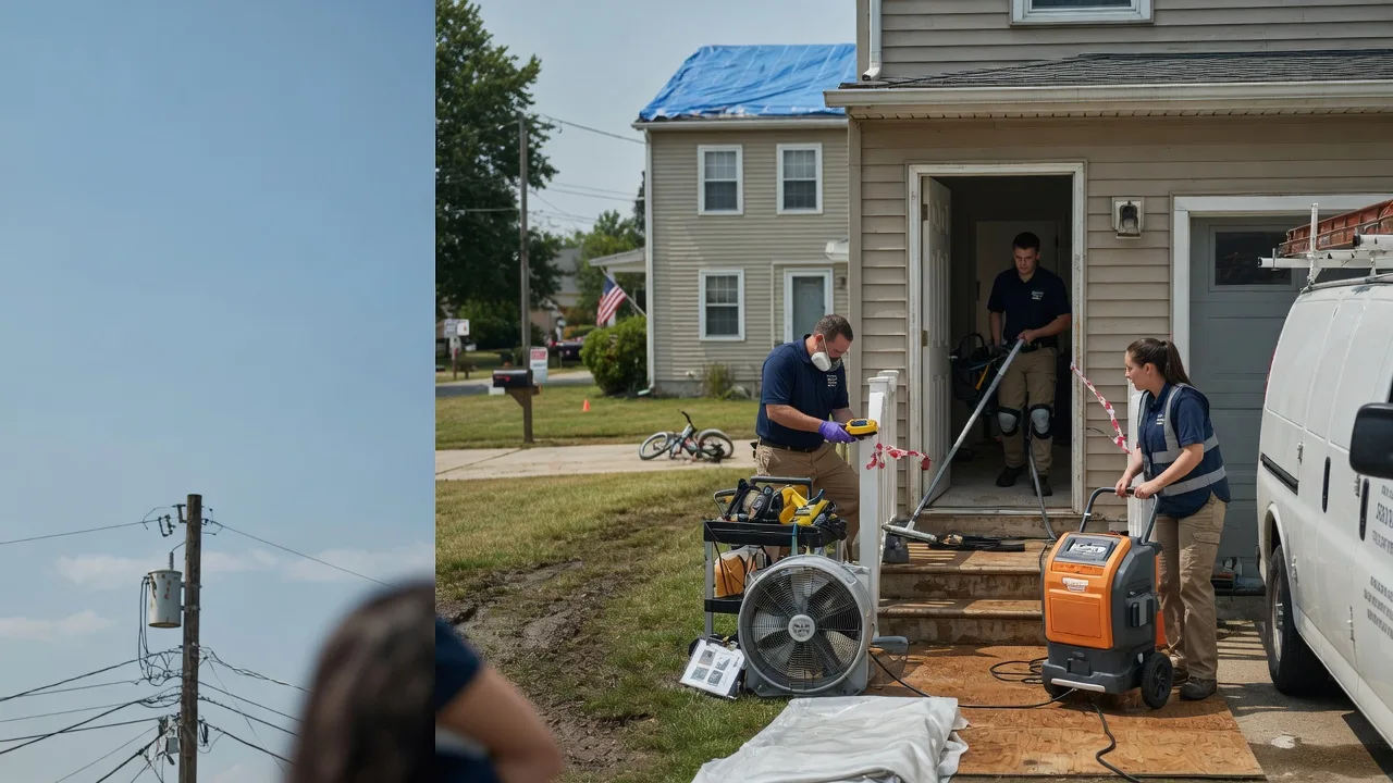 Water Damage Repair in Menoken, ND near me